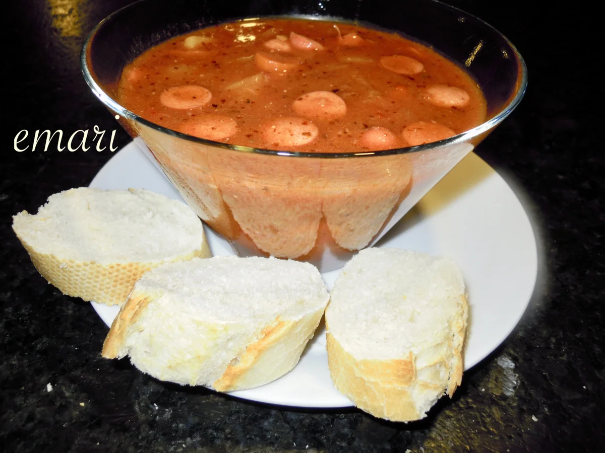 Rezept: kräftige Gulaschsuppe Bild Nr. 4963 kräftige Gulaschsuppe - Rezept - Bild Nr. 4963