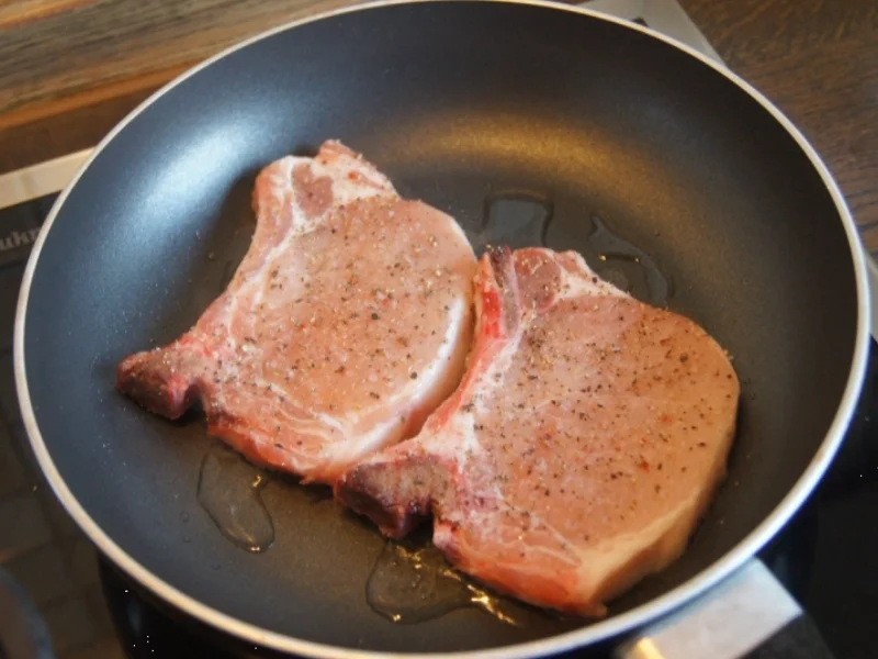 Kotelett mit Wirsing und Drillingen - Rezept - Bild Nr. 4941