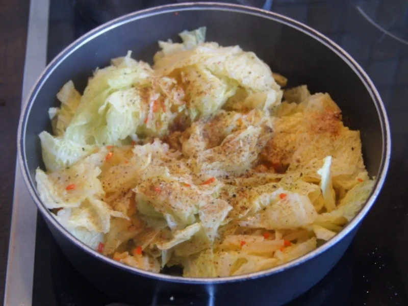 Kotelett mit Wirsing und Drillingen - Rezept - Bild Nr. 4952