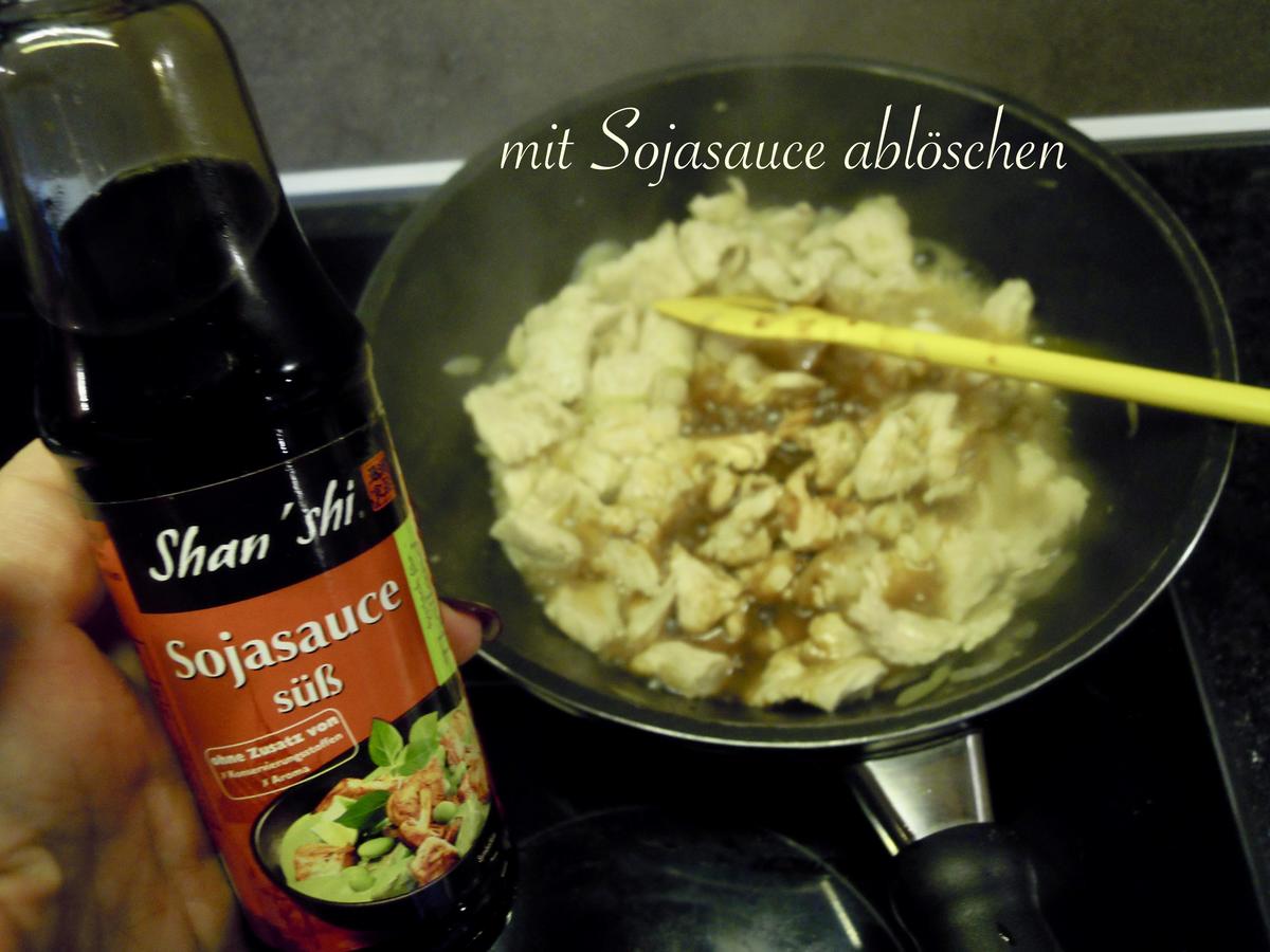 blitzschnelle, pikante Asia Penne mit Putenstreifen - Rezept - Bild Nr. 4941