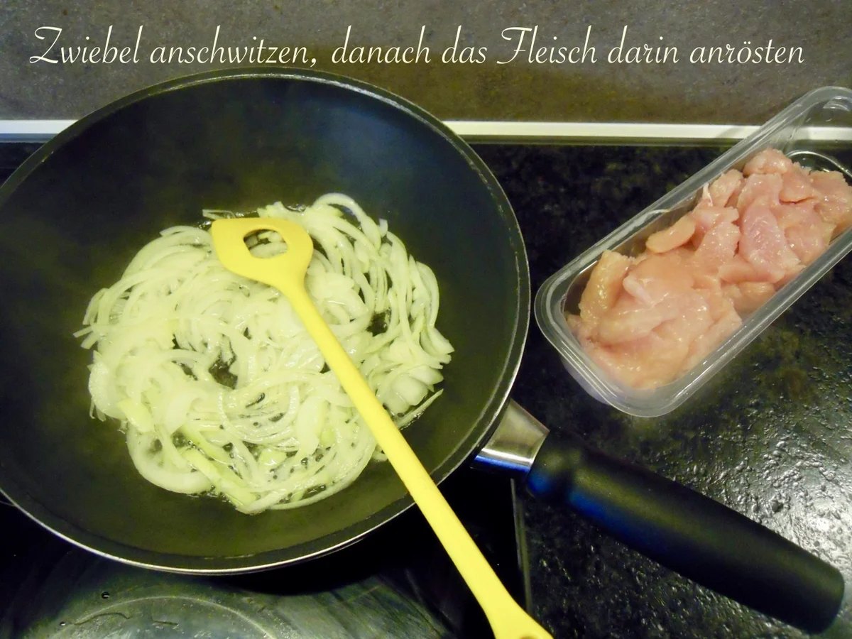 Rezept: blitzschnelle, pikante Asia Penne mit Putenstreifen Bild Nr. 4943 blitzschnelle, pikante Asia Penne mit Putenstreifen - Rezept - Bild Nr. 4943