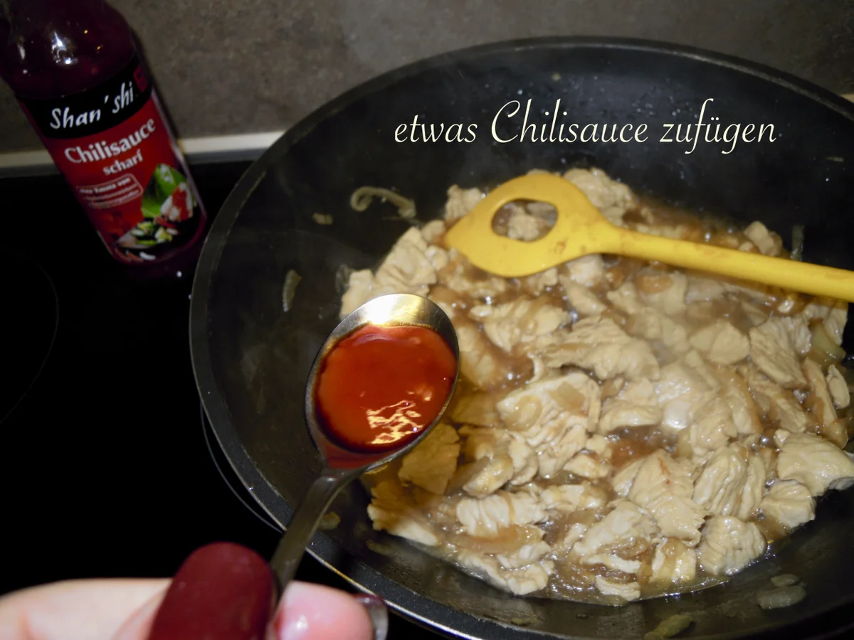 Rezept: blitzschnelle, pikante Asia Penne mit Putenstreifen Bild Nr. 4945 blitzschnelle, pikante Asia Penne mit Putenstreifen - Rezept - Bild Nr. 4945