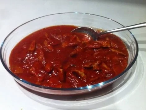 Schweinefilet in Tomatensoße - Rezept - Bild Nr. 2