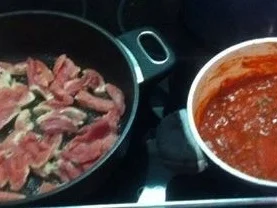 Schweinefilet in Tomatensoße - Rezept - Bild Nr. 3