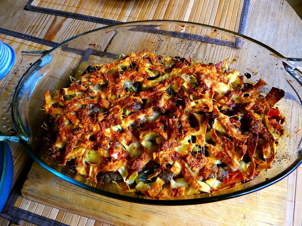 Rezept: Nudelauflauf Bild Nr. 4945 Nudelauflauf - Rezept - Bild Nr. 4945