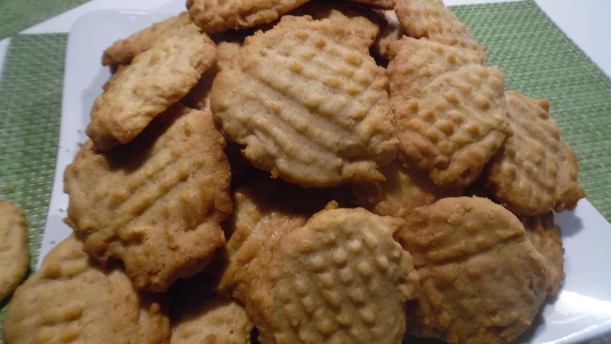 Erdnuss-Butter-Cookies - Rezept - Bild Nr. 4940