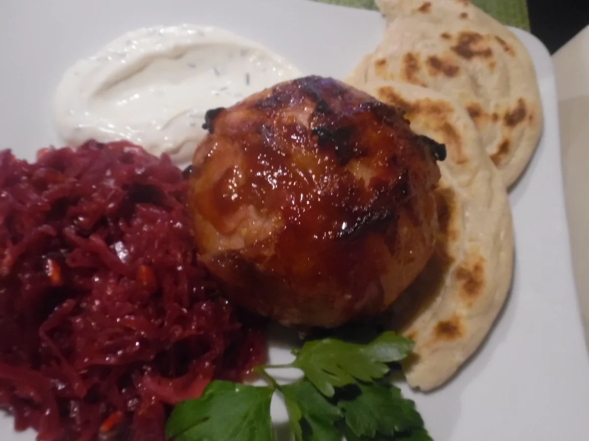 Zwiebel-Bomben mit BBQ-Marinade - Rezept - Bild Nr. 4945