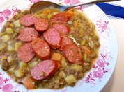 Linsen-Eintopf nach Omas Rezept - Rezept - Bild Nr. 4940