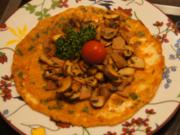 Omelett mit Champignons und Schinken - Rezept - Bild Nr. 4940
