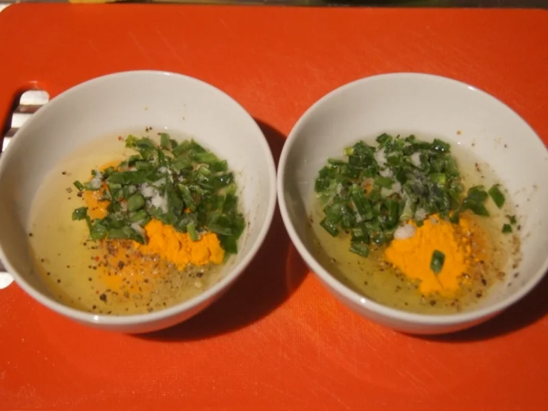 Omelett mit Champignons und Schinken - Rezept - Bild Nr. 4942