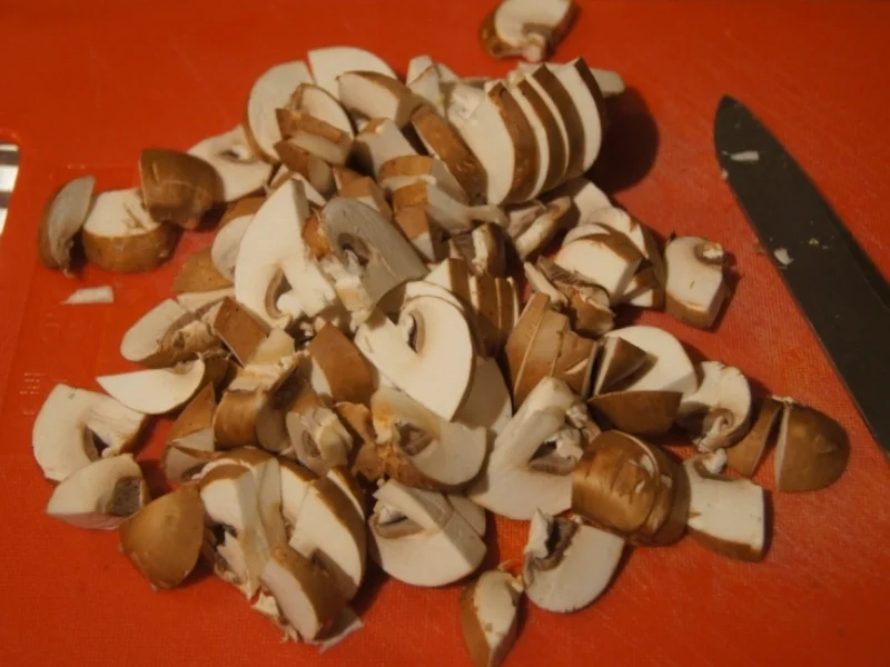Omelett mit Champignons und Schinken - Rezept - Bild Nr. 4945