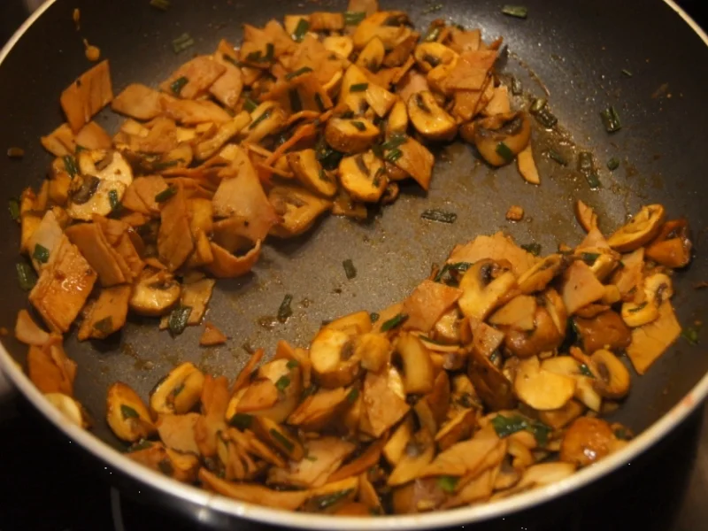 Omelett mit Champignons und Schinken - Rezept - Bild Nr. 4949