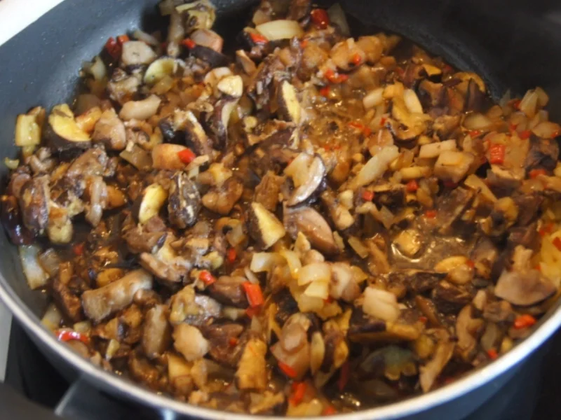 Waldpilzpasta mit Spätzle - Rezept - Bild Nr. 4947