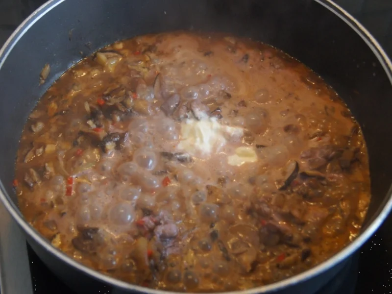 Waldpilzpasta mit Spätzle - Rezept - Bild Nr. 4948