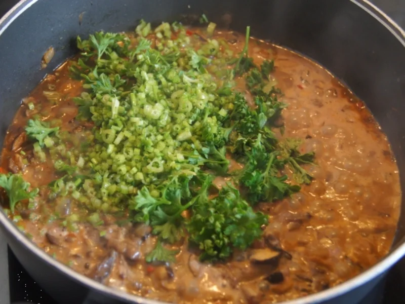 Waldpilzpasta mit Spätzle - Rezept - Bild Nr. 4949