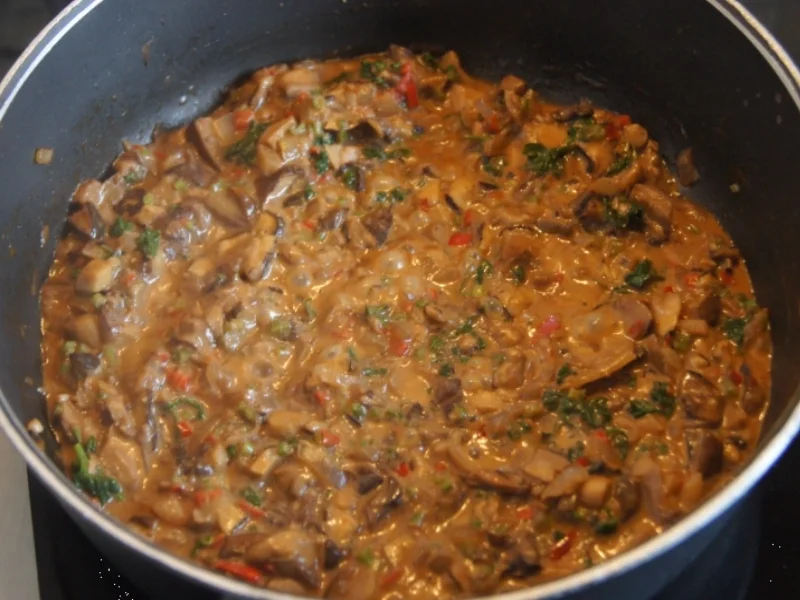 Waldpilzpasta mit Spätzle - Rezept - Bild Nr. 4950