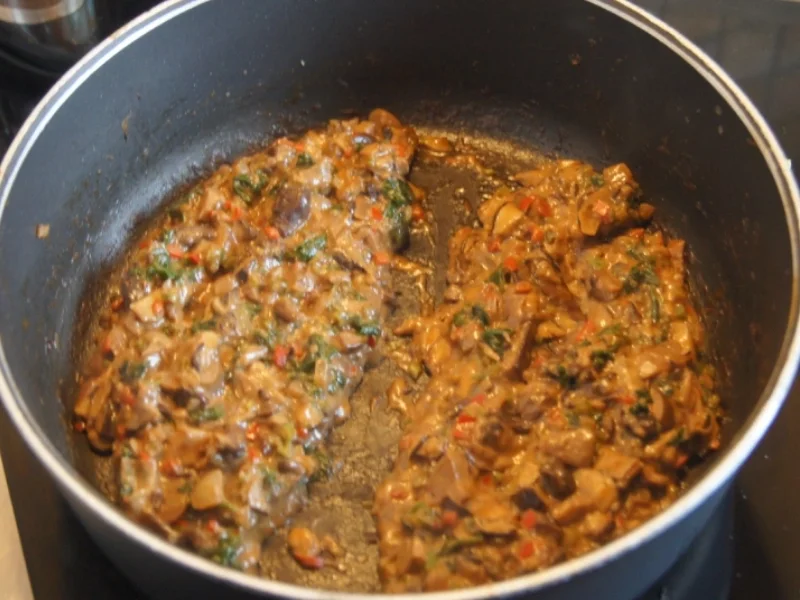 Waldpilzpasta mit Spätzle - Rezept - Bild Nr. 4952