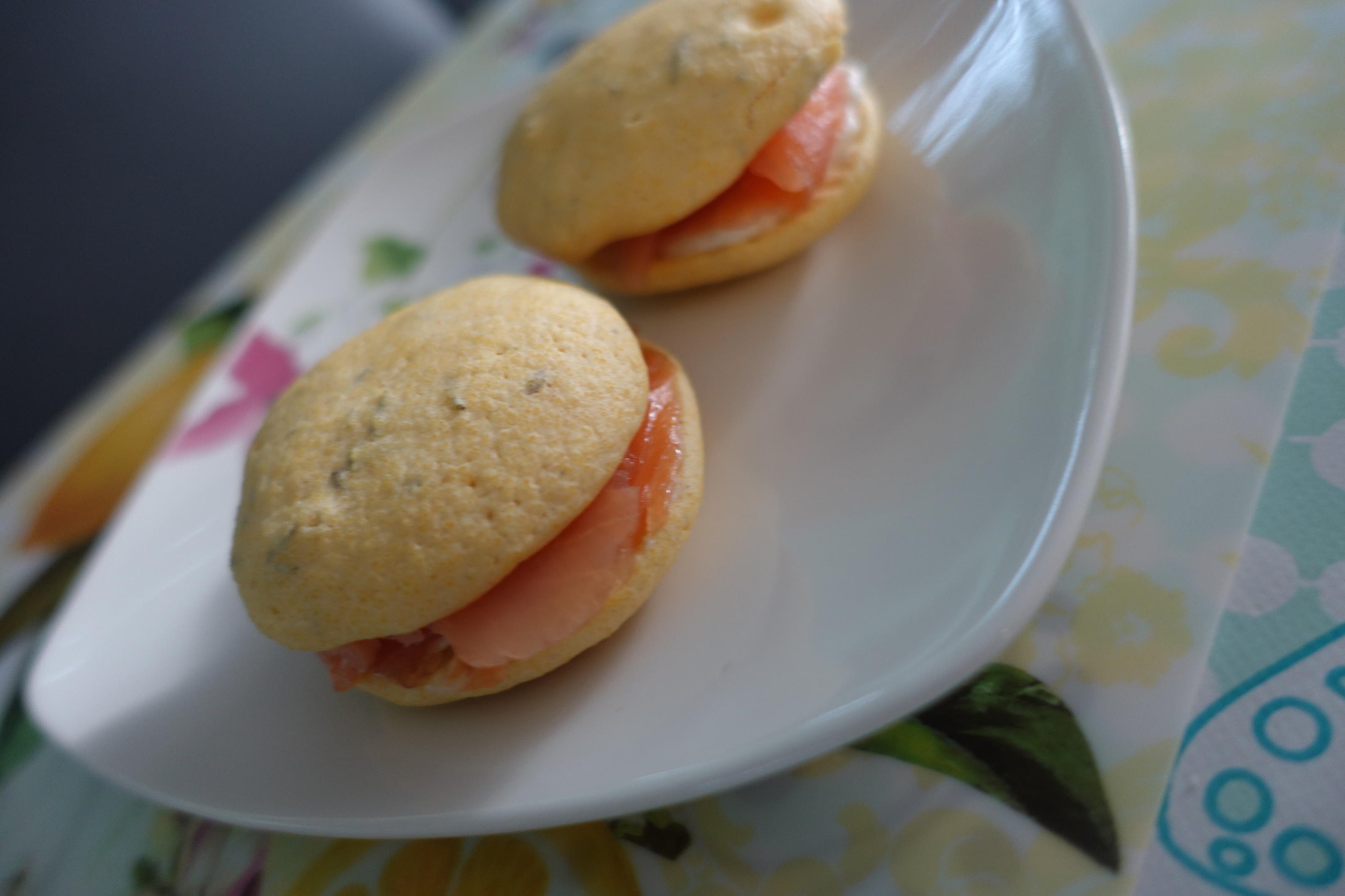 Bilder für Lachs Frischkäse Whoopies - Rezept