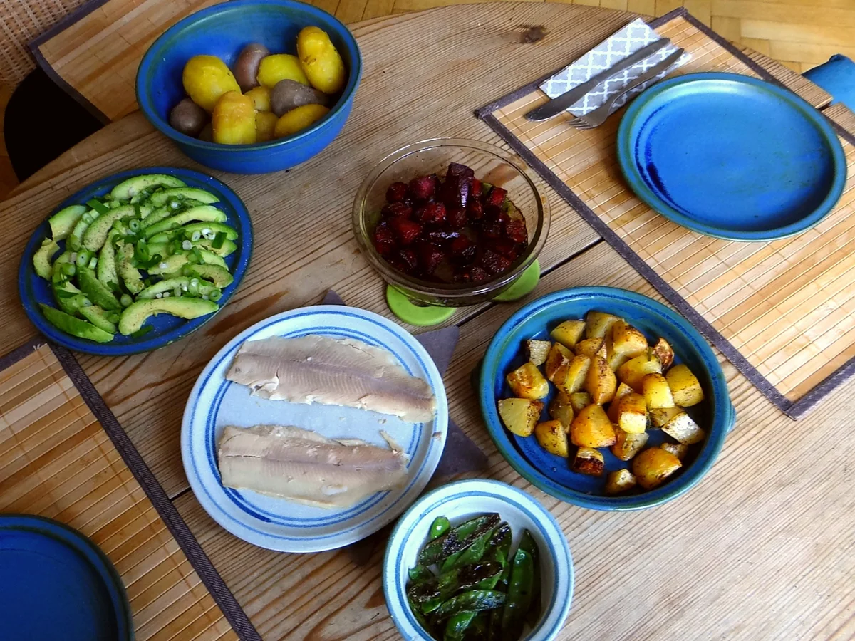 Gelbe Rübchen,Rote Beete,Kartoffeln - Rezept - Bild Nr. 4946