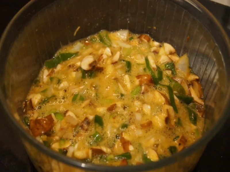 Gemüseomelett mit Garnelen - Rezept - Bild Nr. 4946