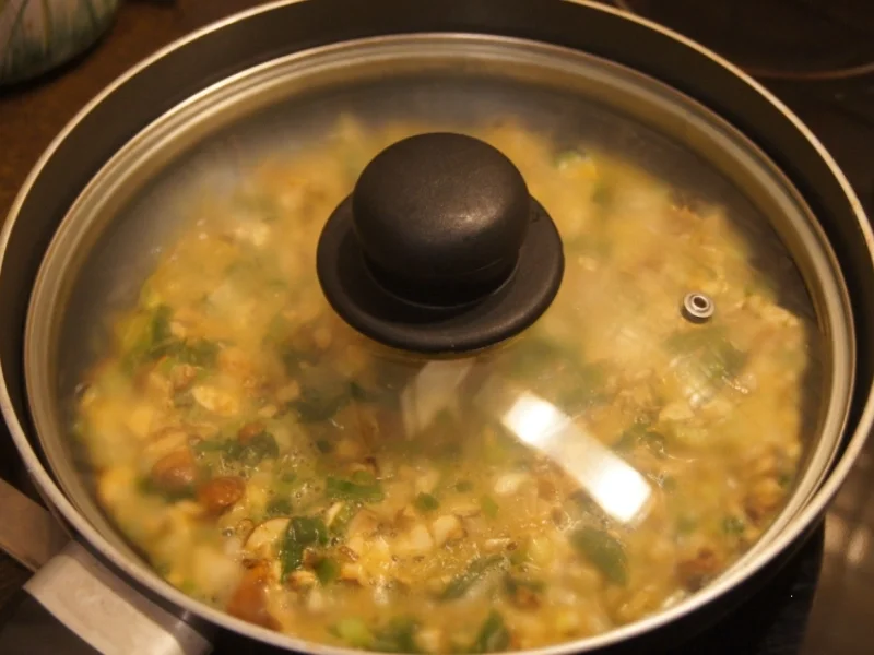 Gemüseomelett mit Garnelen - Rezept - Bild Nr. 4948