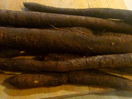 Schwarzwurzel,Ofenkartoffeln,pochiertes Ei - Rezept - Bild Nr. 4945