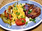 Lamm-Koteletts mit buntem Ofengemüse - Rezept - Bild Nr. 4945