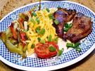 Lamm-Koteletts mit buntem Ofengemüse - Rezept - Bild Nr. 4945