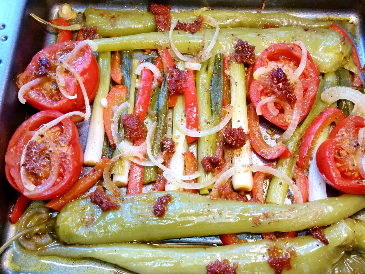 Lamm-Koteletts mit buntem Ofengemüse - Rezept - Bild Nr. 4948