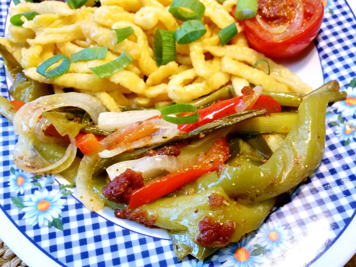 Lamm-Koteletts mit buntem Ofengemüse - Rezept - Bild Nr. 4950