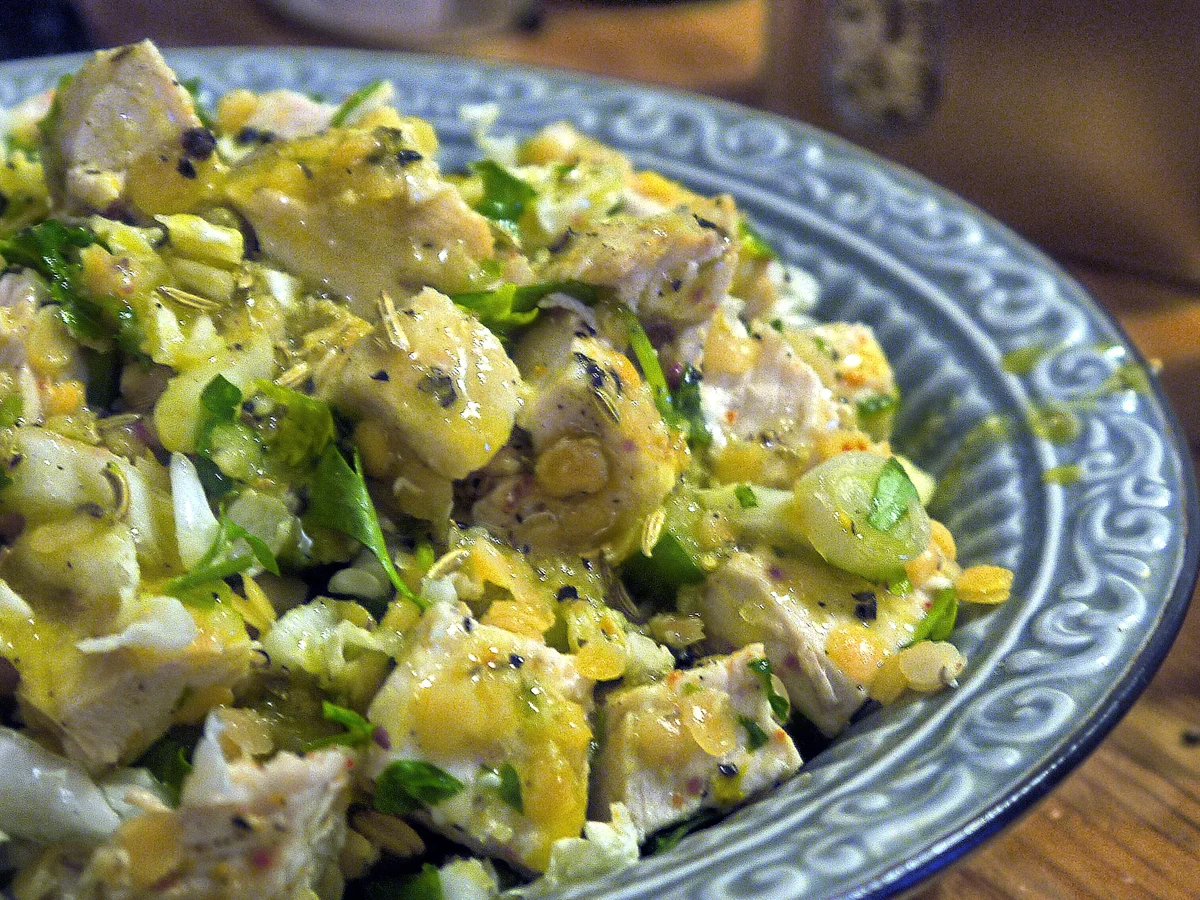 Linsen-Geflügel-Salat - Rezept - Bild Nr. 2