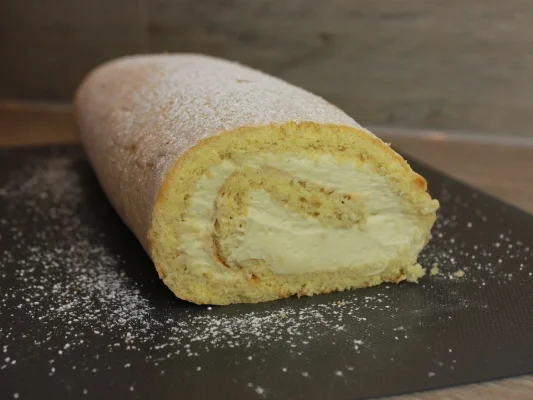 Biskuitrolle Cappuccino  - Rezept - Bild Nr. 4963