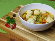 Gemüsesuppe mit Grießklößchen - Rezept - Bild Nr. 2