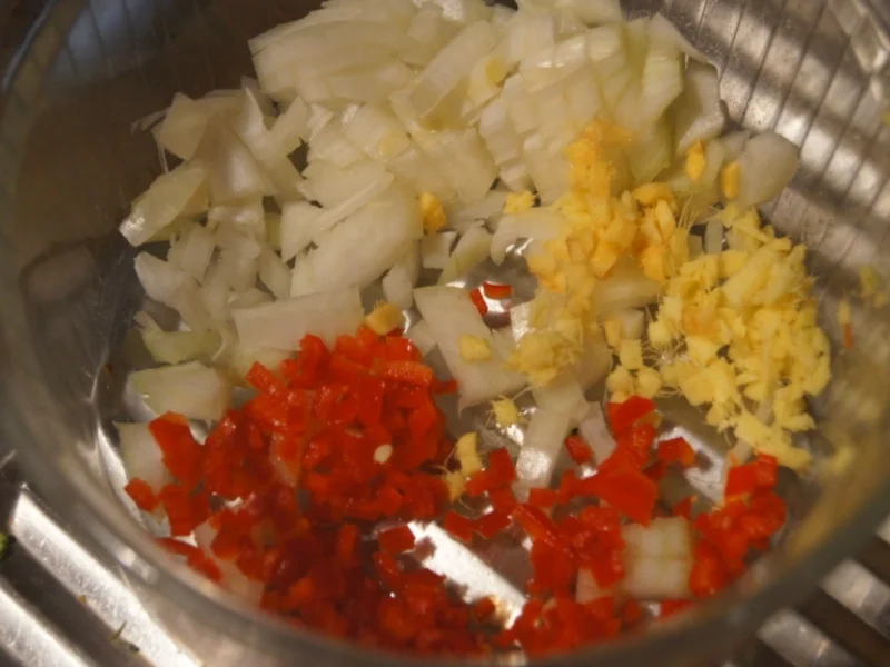 Buntes Gemüsecurry im Wok - Rezept - Bild Nr. 4958