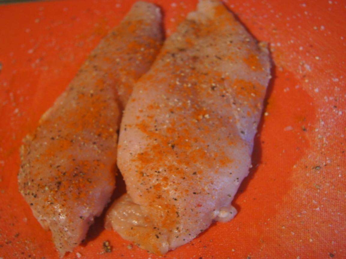 Hähnchenbrustfilet mit pikanten Möhren und Pastinakenpüree - einfach ...