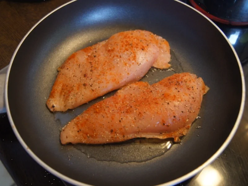 Rezept: Hähnchenbrustfilet mit pikanten Möhren und Pastinakenpüree Bild Nr. 4955 Hähnchenbrustfilet mit pikanten Möhren und Pastinakenpüree - Rezept - Bild Nr. 4955