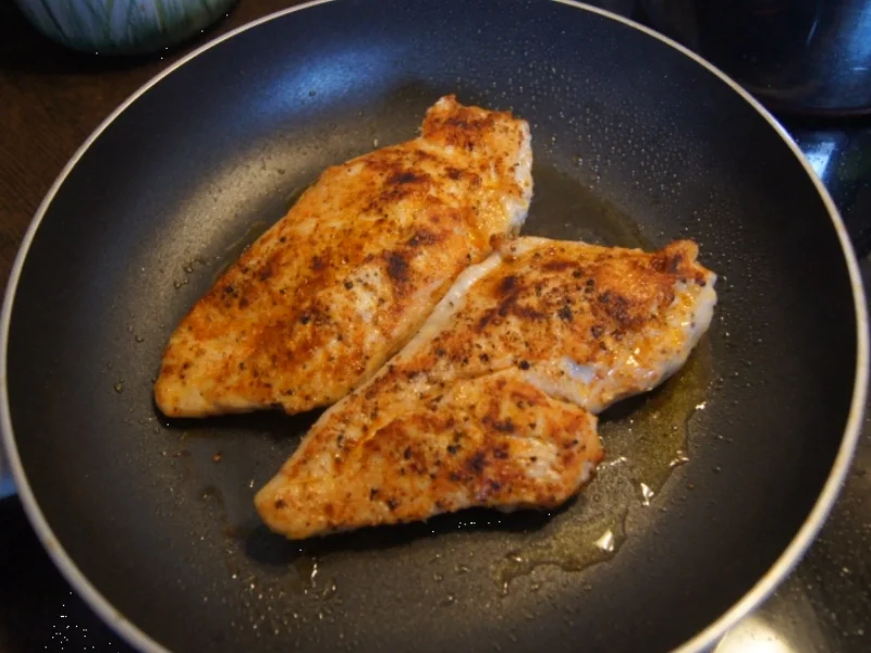 Rezept: Hähnchenbrustfilet mit pikanten Möhren und Pastinakenpüree Bild Nr. 4956 Hähnchenbrustfilet mit pikanten Möhren und Pastinakenpüree - Rezept - Bild Nr. 4956