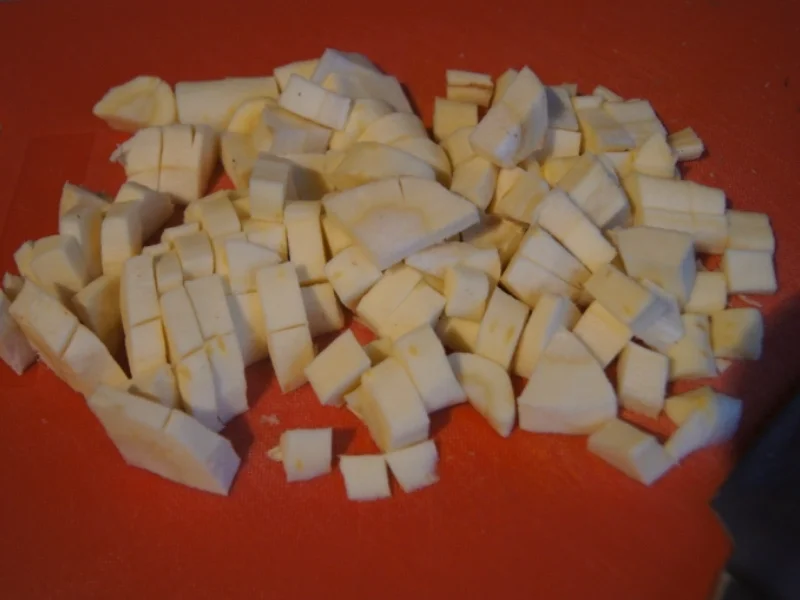 Rezept: Hähnchenbrustfilet mit pikanten Möhren und Pastinakenpüree Bild Nr. 4964 Hähnchenbrustfilet mit pikanten Möhren und Pastinakenpüree - Rezept - Bild Nr. 4964