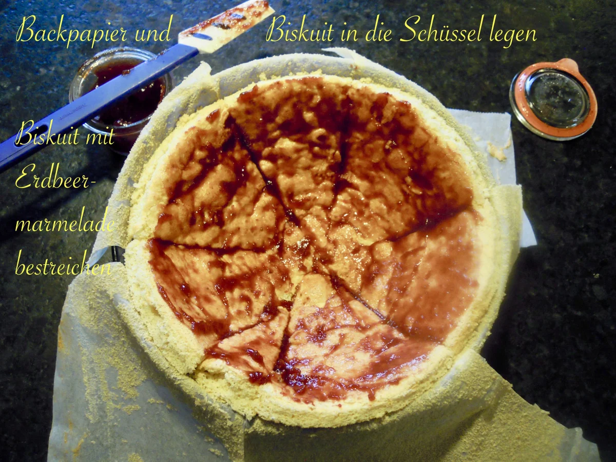 Rezept: Kuppeltorte mit Walderdbeersahne Bild Nr. 4961 Kuppeltorte mit Walderdbeersahne - Rezept - Bild Nr. 4961