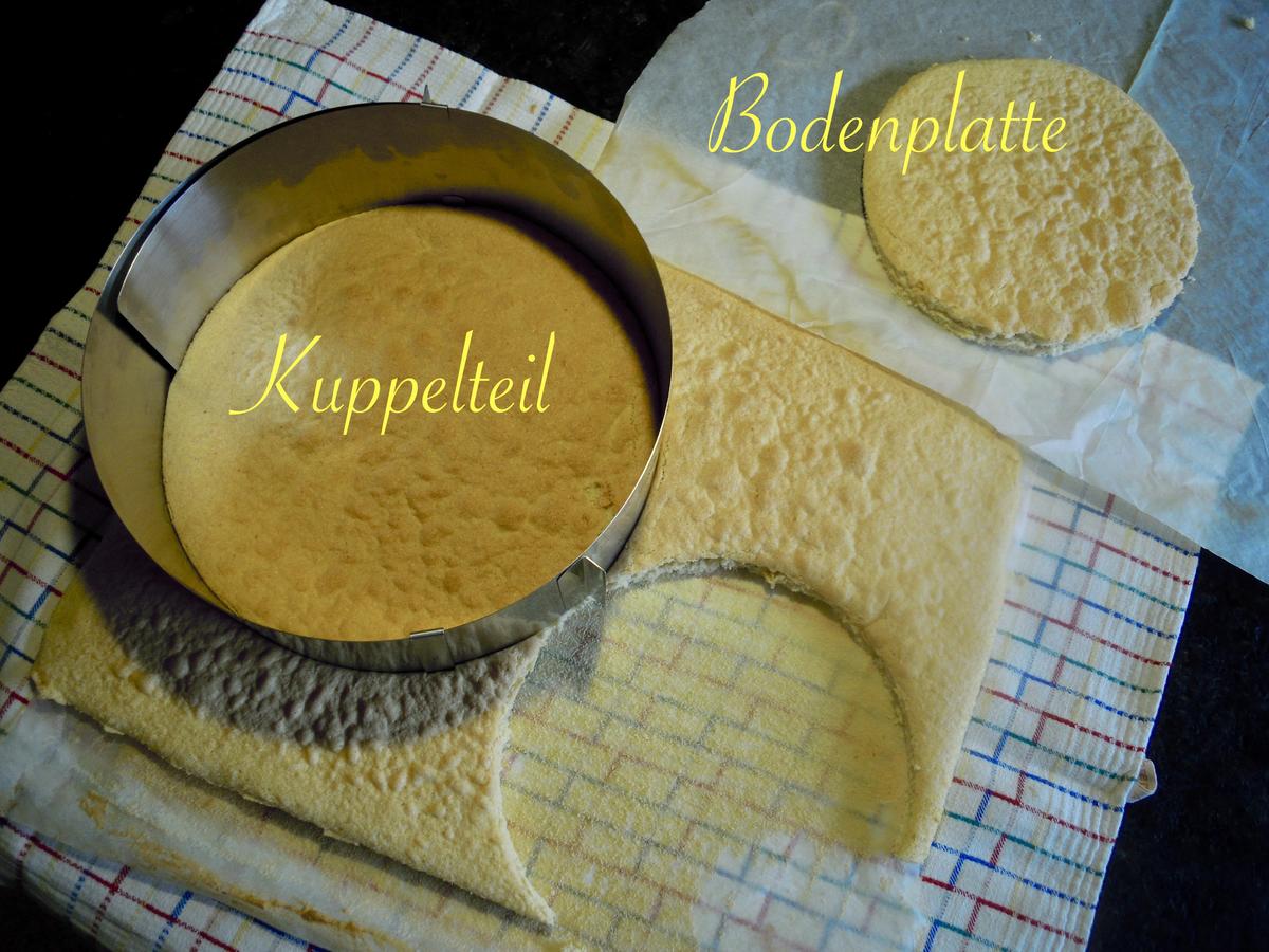 Kuppeltorte mit Walderdbeersahne - Rezept - Bild Nr. 4953