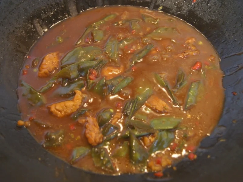 Putenfleisch mit Zuckerschoten und Basmati Reis - Rezept - Bild Nr. 4965