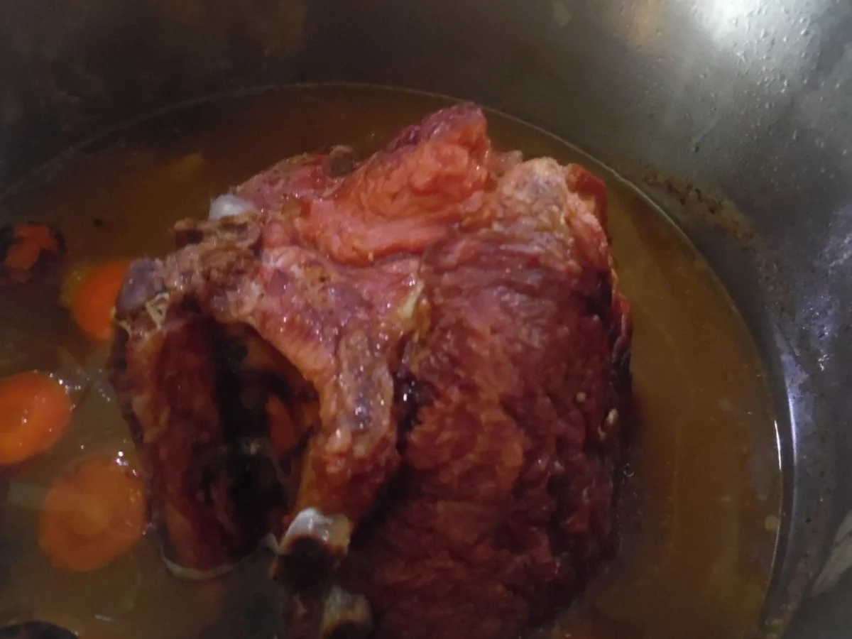 Rezept: Kasseler-Topf mit bunten Bohnen Bild Nr. 4958 Kasseler-Topf mit bunten Bohnen - Rezept - Bild Nr. 4958