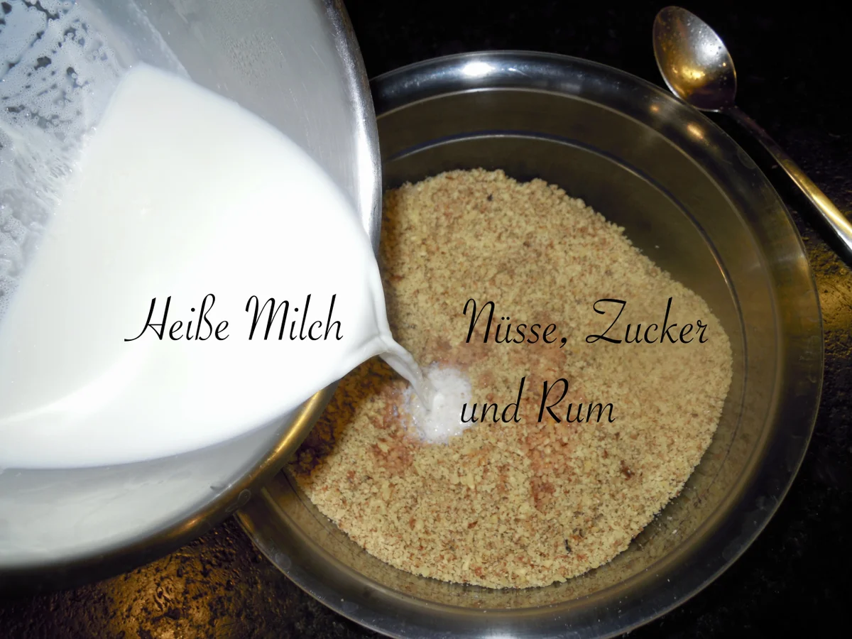 klassischer Nußstrudel mit schnellem Hefeteig - Rezept - Bild Nr. 4964