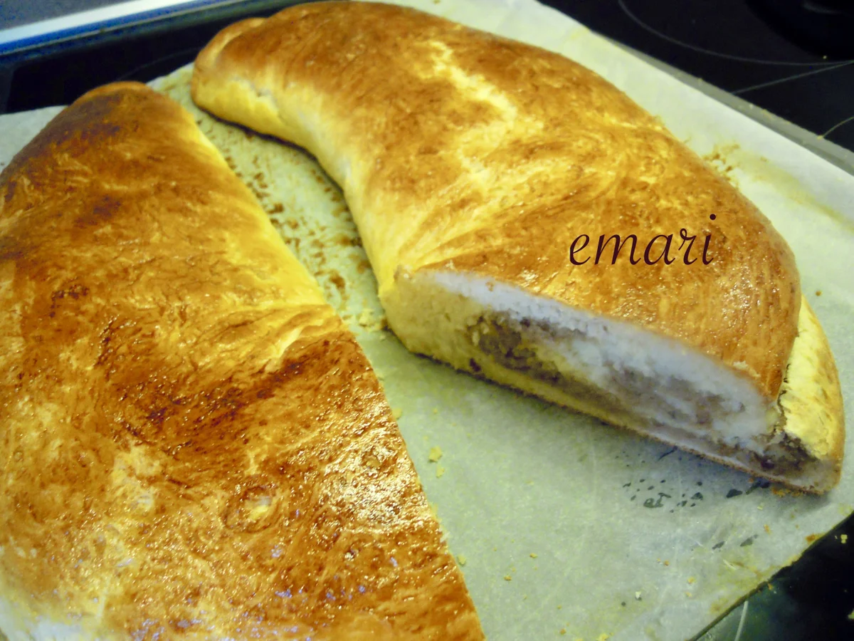 klassischer Nußstrudel mit schnellem Hefeteig - Rezept - Bild Nr. 4973