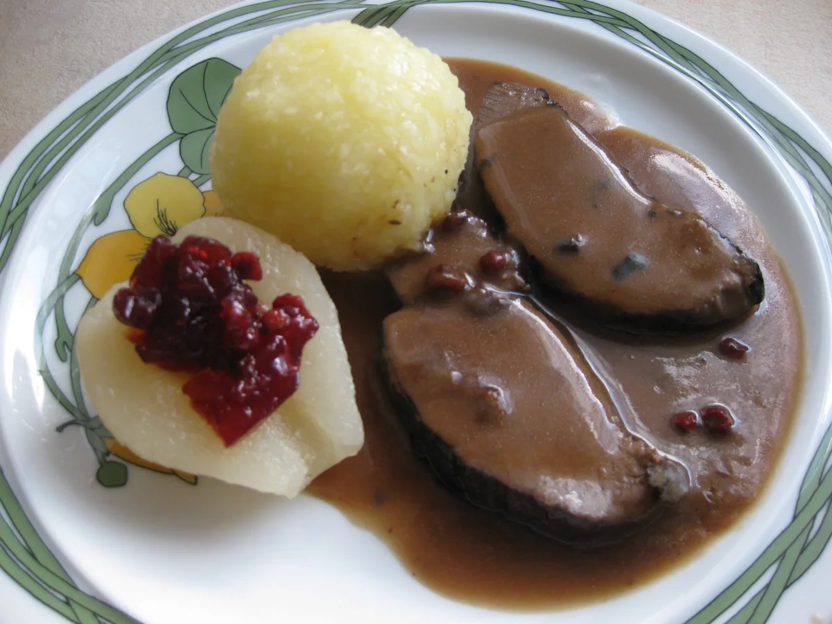 Hirschbraten wie wir ihn mögen - Rezept - Bild Nr. 4963