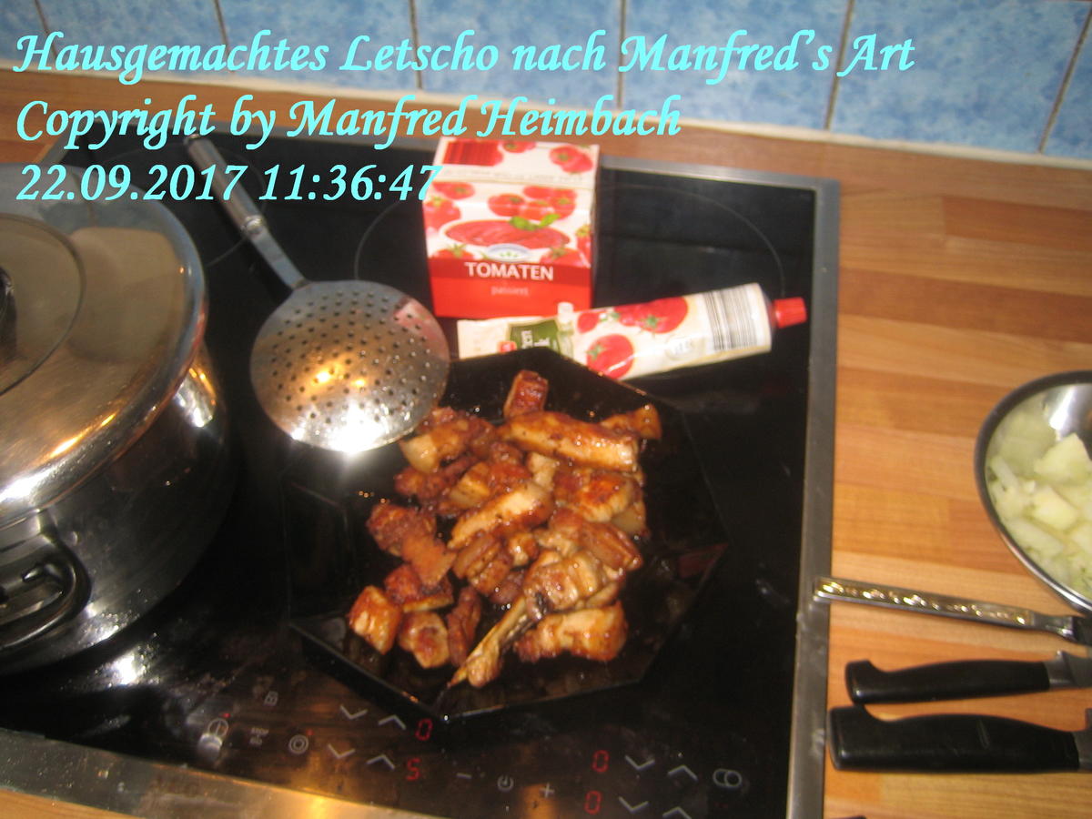 Gemüse – Hausgemachtes Letscho nach Manfred’s Art - Rezept - Bild Nr. 4964