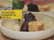 Ochsenbacken in dunkler Rotwein-Jus - Rezept - Bild Nr. 2