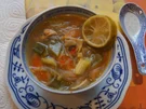 Kokosmilchsuppe mit Putenfleisch, Gemüse und Glasnudeln - Rezept - Bild Nr. 4960