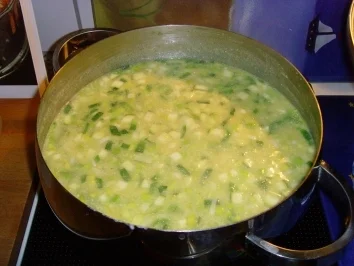 Porree-Kartoffeltopf.... - Rezept