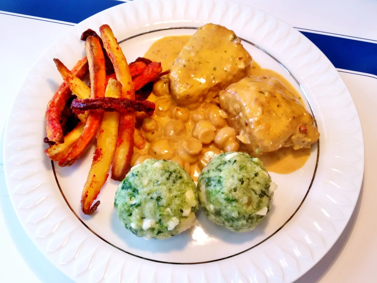 Rezept: Lendchen in pikanter Pilz-Rahmsoße ... Bild Nr. 4966 Lendchen in pikanter Pilz-Rahmsoße ... - Rezept - Bild Nr. 4966